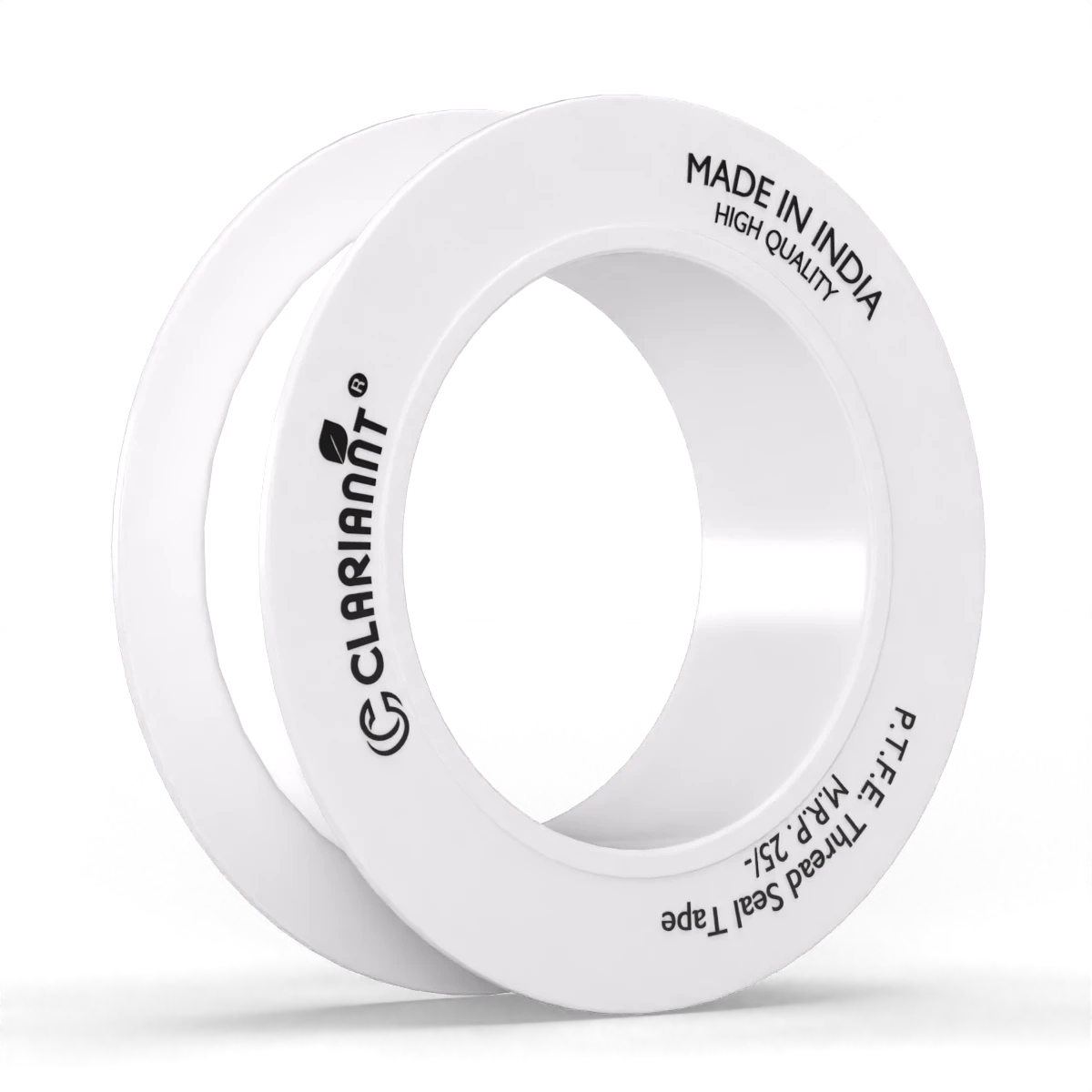 Teflon tape roll indicating no leakage