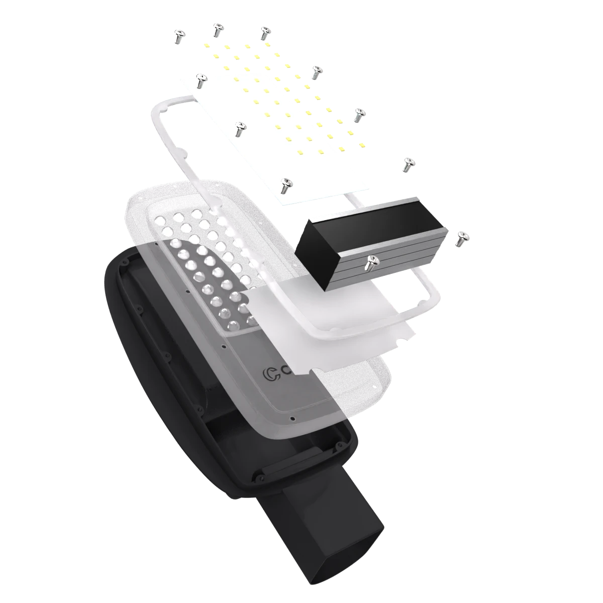 Clariannt Curv Street Light 36W - High-Quality Components Revealed