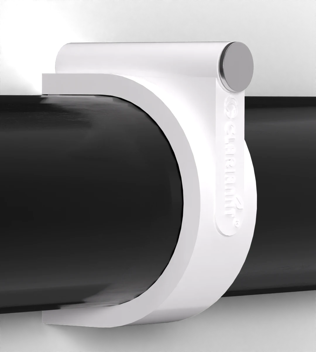 Image displaying the durable application of Clariannt Circle Cable Clips, securely holding electric wires in a neat arrangement.