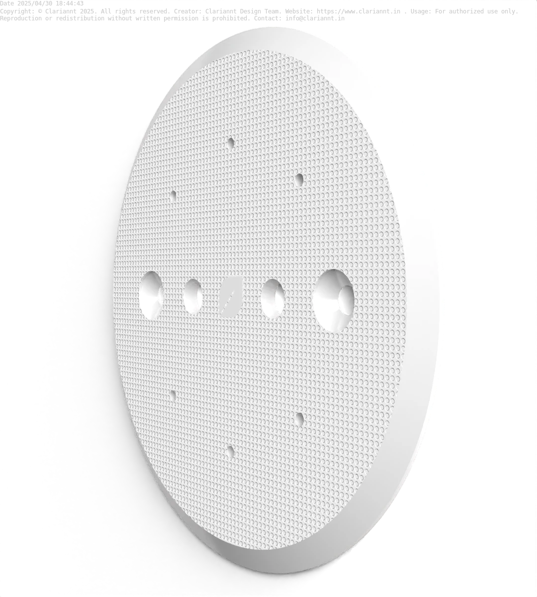 Image showcasing Clariannt's Round, Fan & Modular Sheets, with a focus on the Round Sheet 4x4, highlighting its effortless installation for user convenience.