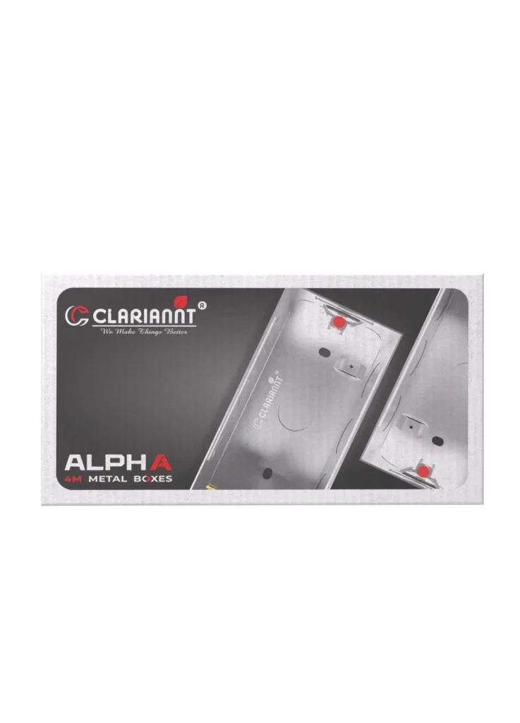 Clariannt 4 Modular Alpha Metal Concealed box Packaging Spin