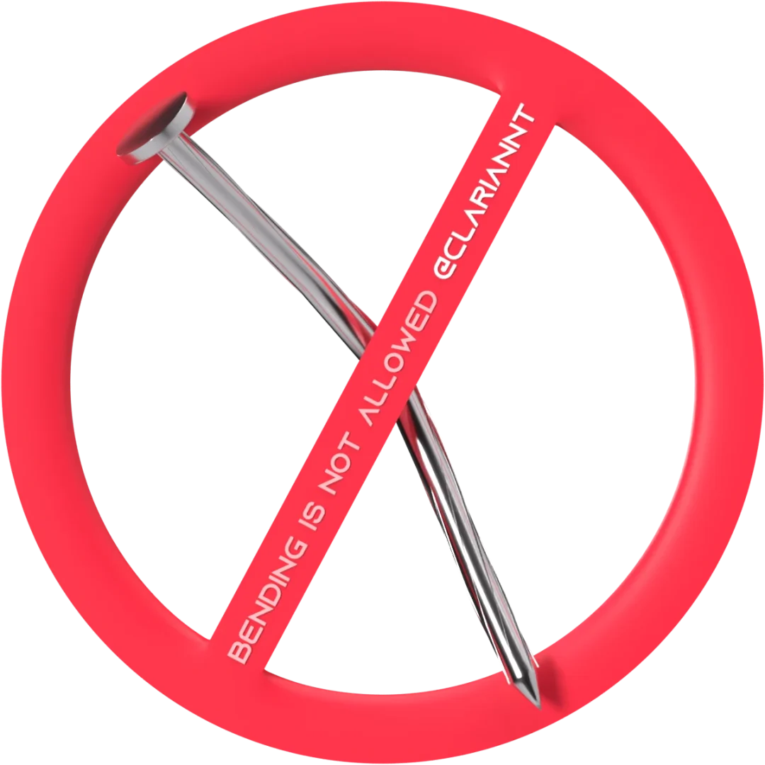 Clariannnt Twister Steel Concrete Nails With Unbendable Spiral Body