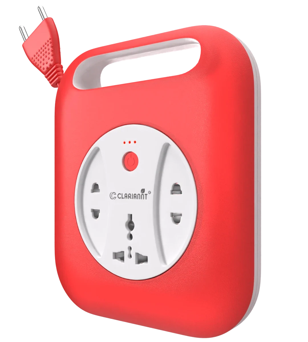 Clariannt 2 Pin 4 Yards International Pin With Handle Kase Plus Power Extension Board LED Indicator And Push Button View