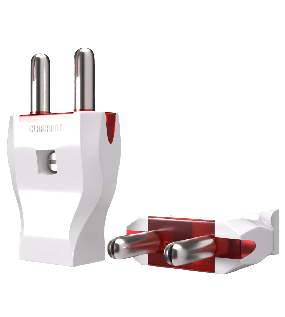 Clariannt 2 Pin Plug Male Female With Brass Terminals And 3 Parts PVC Body Updated